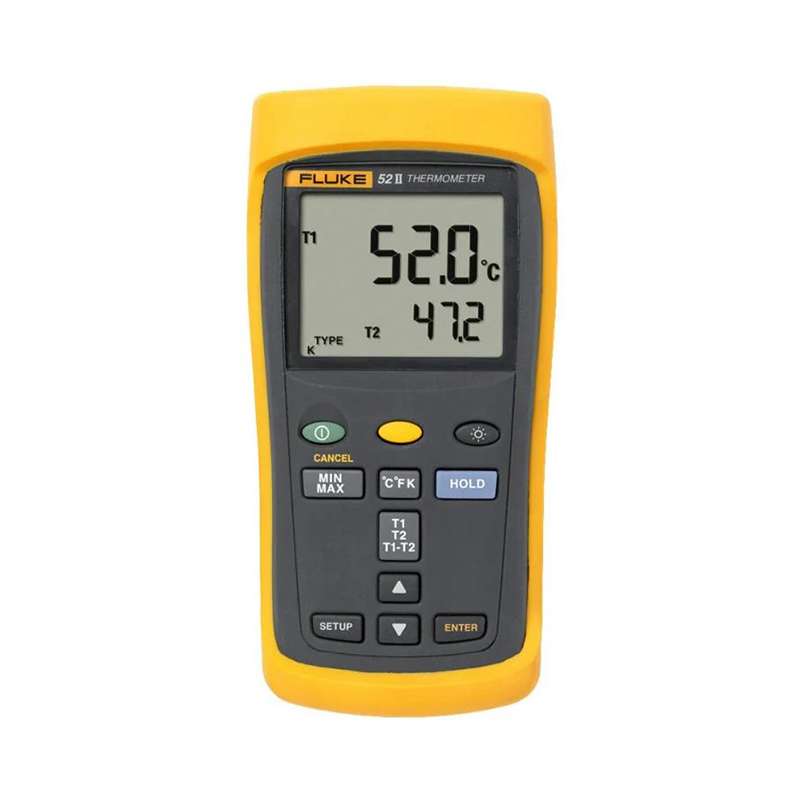 Dual Input Digital Thermometer with Calibration Certificate